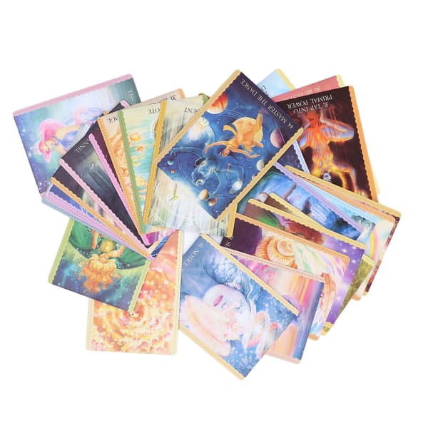 44 Kort Cosmic Dancer Oracle Tarot Engelska Spådom Förutsägelsekort Underhållning Brädspel