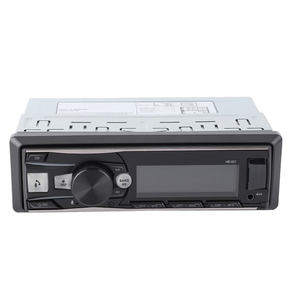 12V Bil FM-radio Bluetooth MP3-lydspiller støtter AUX USB fjernkontroll med avtakbart panel