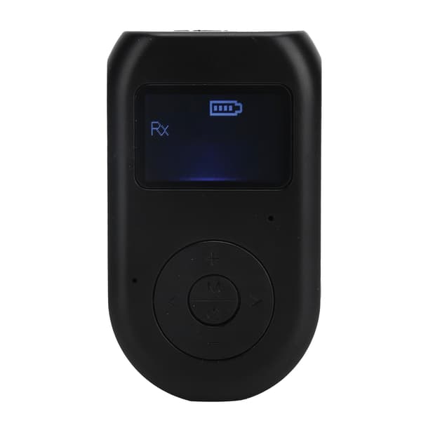 2 i 1 Bluetooth 5.0-adapter mottagare sändare ljudadapter med LCD-skärm handsfree