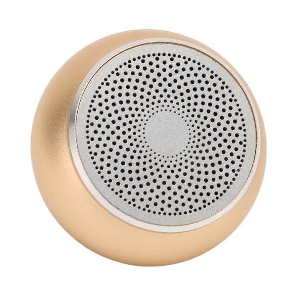Pieni Bluetooth kaiutin Yksinkertainen muotoilu IP67 Vedenpitävä kannettava langaton kaiutin suihkuhuoneeseen Pyöräauto Gold