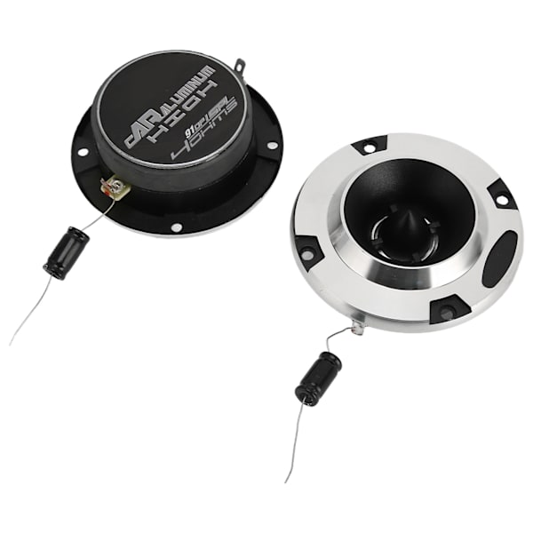 2 st bil-diskant HIFI-ljudkvalitet Känslig Silver 150W Dome-diskant för alla billjudsystem