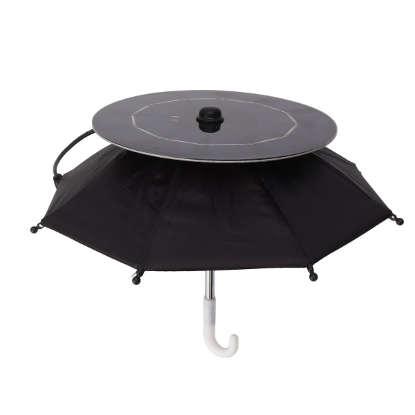 10W Solar Panel Phone Umbrella Rain Protection Phone Stand Charging Umbrella for Motorcycle