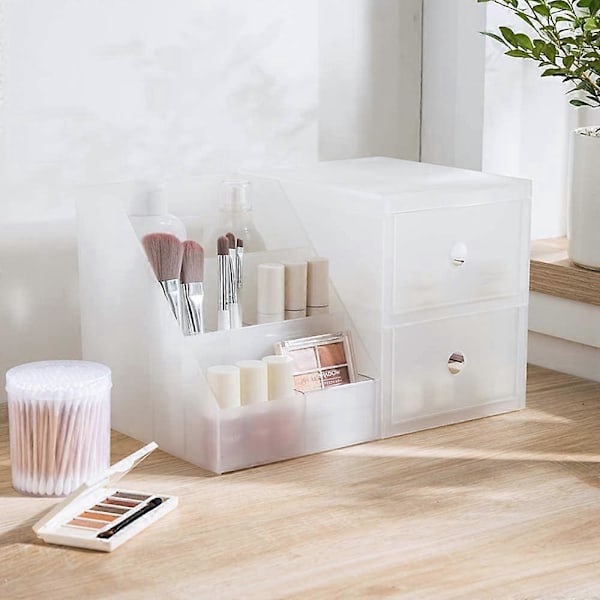 Multifunktionel Skrivebordsorganisator Makeup Opbevaringsboks Samling