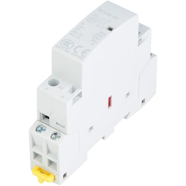 2-polet 20A 24V AC DIN-skinne kontaktor med 1NO+1NC