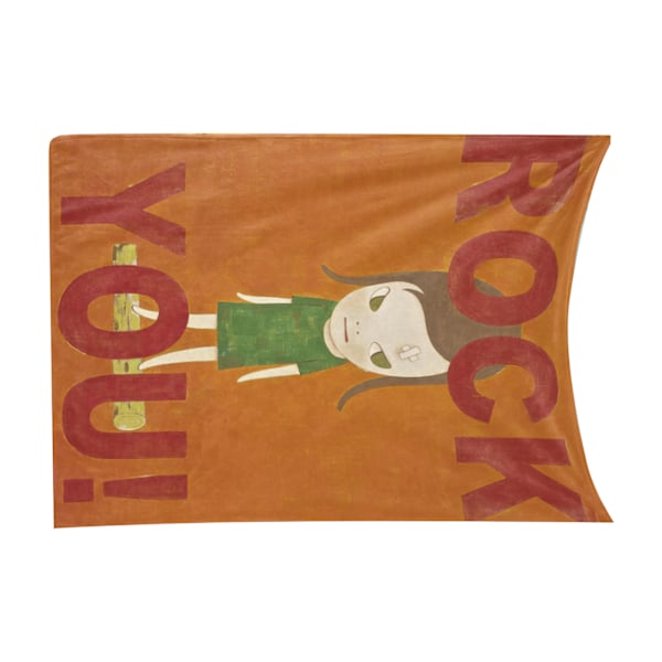 Kunstnerisk mønsterteppe, mykt, behagelig, maskinvaskbart, teppe med tydelig trykk for soveromsdekorasjon BL688-4 80x100cm