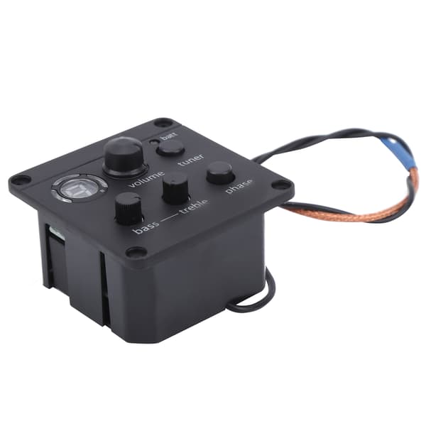 Akustisk Guitar Pickup Onboard Preamps Equalizer EQ Limet til Lydhul Instrument Tilbehør