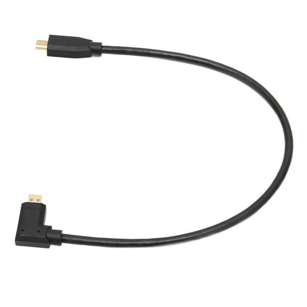 8K 60Hz Micro HD Multimedia Interface-kabel Højre Albue Micro HD Multimedia Interface Han til Han Kabel OD4.0mm