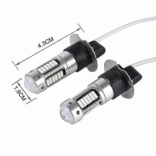 H3 LED Tåkelys 10W 30 SMD-4014 for Forbedret Syn Blue Light