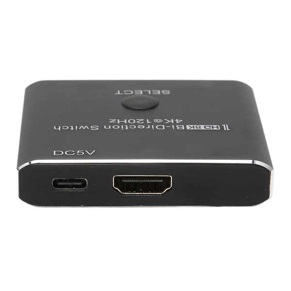 E0101 HD Multimedia Interface Bi-direktionel Switch 8K ved 60Hz 2 ind 1 ud/1 ind 2 ud 3D Bi-direktionel Switch til PS5