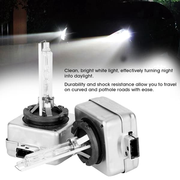 2 stk. D1S 12V 6000K 35W Xenon Bright White Pære Udskiftning