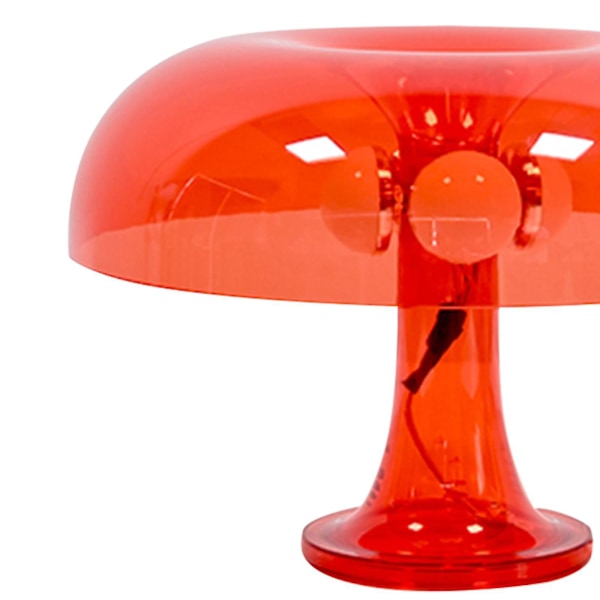 Oppgrader rommet ditt med den retro sopplampen - perfekt nattlys for soverom og stue, oransje