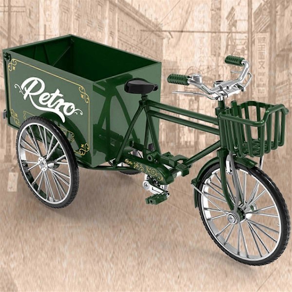 Mini Trehjulet Cykel Finger Cykler Hylde Tilbehør Dekor Cykelmodel