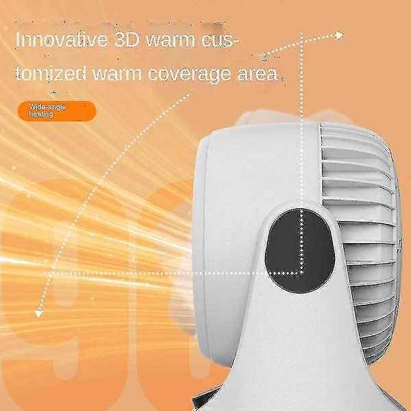 Varmluftsfläkt Elektronisk Uppvärmning Kontor Sovrum Vardagsrum Skrivbord Bekväm Värmare