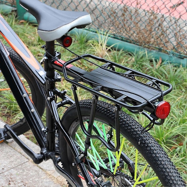 Pakethållare för Mountainbike, Snabbkoppling & Installation, Cykel Bakre Hylla, Aluminiumlegering, Robust MTB Bakre Pakethållare