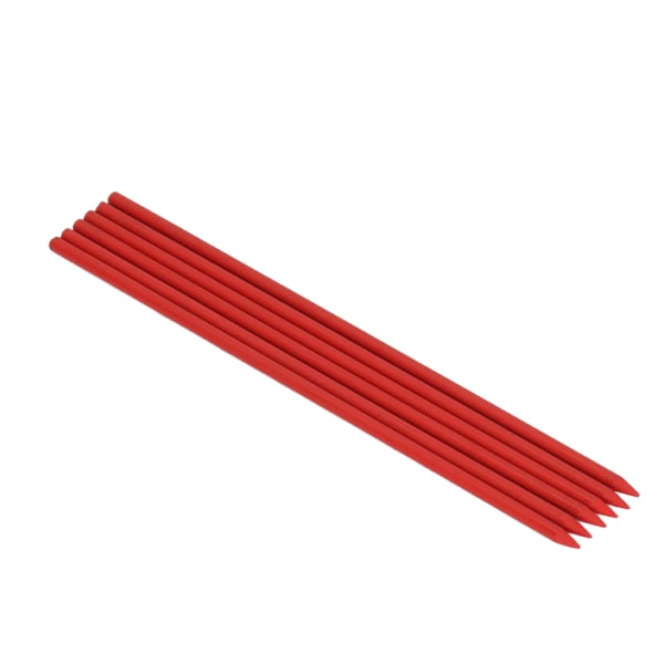 24 stk Carpenter Pencil Refill Langvarig 2,8 mm Grafitt Trebearbeiding Blyant Refill Rød