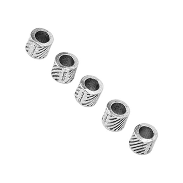 50 st Skäggpärlor Legering Unika mönster Hårflätning Dreadlocks Pärlor DIY Armband Halsband Tillbehör