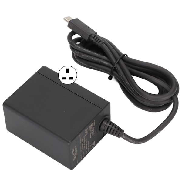 Portabel snabbladdare för Switch-strömadapter AC-adapter för Switch 100‑240VUK-kontakt