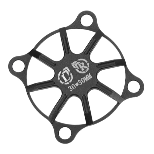 RC jäähdytystuulettimen cover Pieni alumiiniseos kaukosäädin auton sähkömoottori ESC jäähdytystuulettimen cover 30x30mm musta