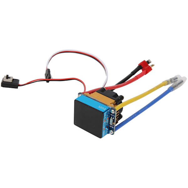 320A vedenpitävä BEC elektroninen nopeudensäädin ESC tuulettimella 1/10 RC autoveneeseen