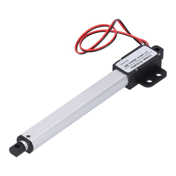 Lineær aktuator 100 mm 12V indgangsspænding Lav støj Kortslutningsbeskyttelse Mini elektrisk lineær aktuator 30 mm/s-20N