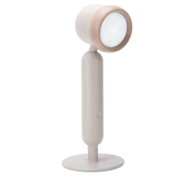 Øyebeskyttende bordlampe 3 lysfarger Trinnløs dimming Læringsleselampe Nattlampe USB-lading Hvit