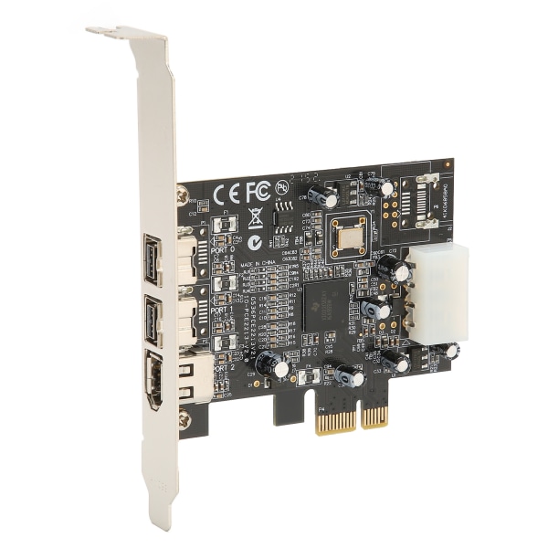 PCI Express Firewire-kortti, jossa on 2 1394B-liitäntä 1 1394A-liitäntä Plug and Play PCIE - 1394b -videon sieppauskortti Windowsille