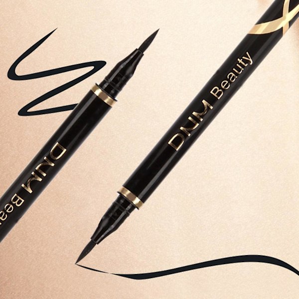 Snabbform Vattentät Eyeliner Pen - Långvarig & Lätt Kosmetisk Verktyg (2ml) Röd