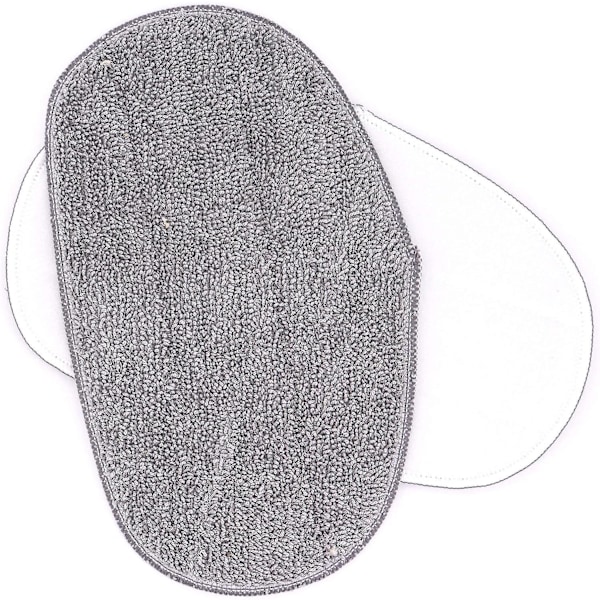 Sett med 5 Mikrofiber Erstatningsputer for Leifheit CleanTenso Dampmopp