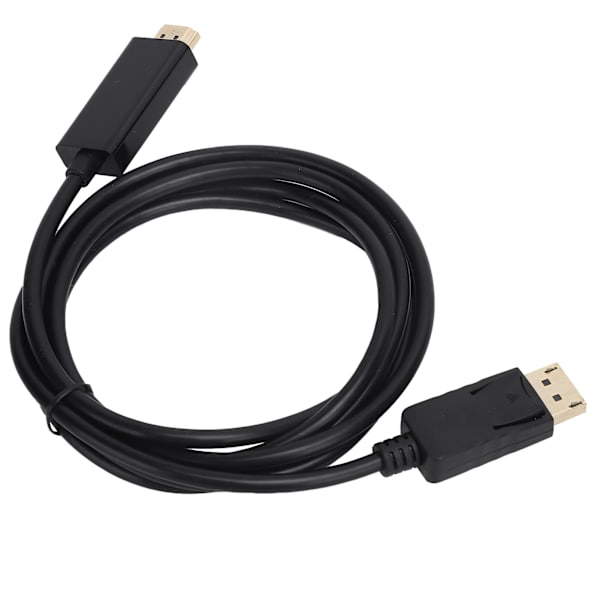 Adapterkabel DP till High-Definition Multimedia Interface Hane till Hane Omvandlarkabel