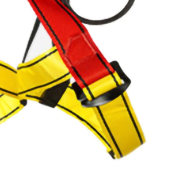 Sikkerhedssele til styrtløb Udendørs bjergbestigning Klitklatring Sikkerhedssele i høj højde Sikkerhedssele Taljebeskyttelse Rød Gul
