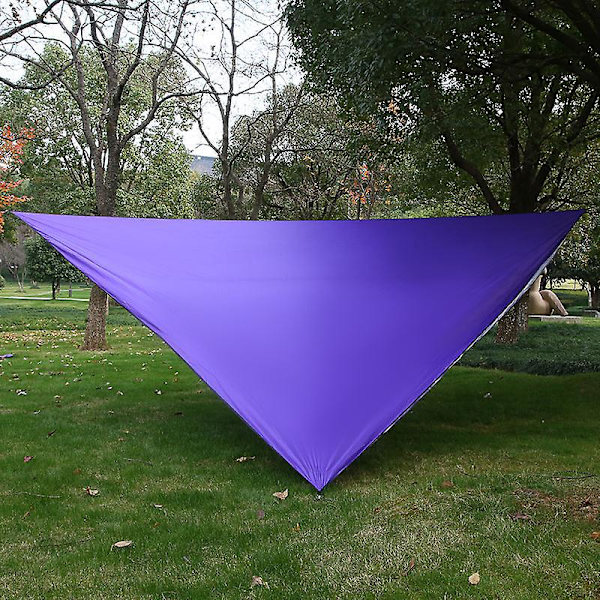 Solsegel 3m*3m*3m Triangel Tak - UV-skydd för utomhusaktiviteter (Turkos Mix)