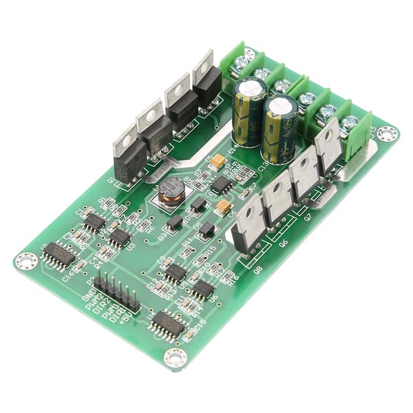 IRF3205 Dobbel Kanal DC Motor Driver Kort Modul H-bro med Bremsefunksjon
