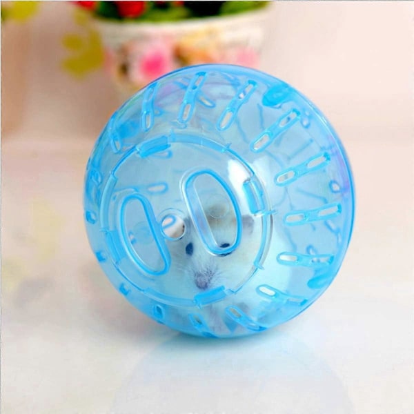Hamsterbold, 2 stk. 10 cm Plast Hamster Fitnessbold Bærbar Transparent Hamster Mini Bold Ny