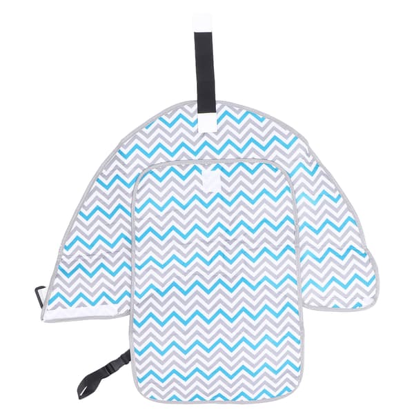 Baby Changing Mat Universal Multifunction Portable Waterproof Baby Diaper Cover Mat for BabiesBlue Wave Changing Mat