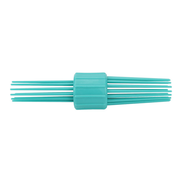 Slip Hair Curling Comb Säkerhet Halksäker Multi Teeth Roll Hårkam för kvinnor Lady Girl