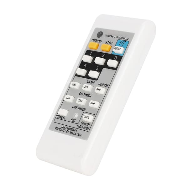 ABS Hvid Universal Elektrisk Ventilator Fjernbetjening Holdbar Controller til KDK ELMARK