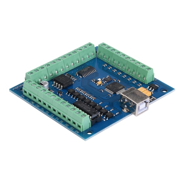 MACH3 USB 4-akset 100KHz USB CNC bevægelsesstyringskort gravering breakout board - 1 stk.