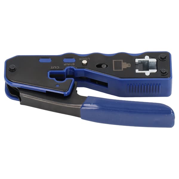 RJ45 Crimping Tool Set Wire Crimper Cable Stripper med 50 stk. RJ-stiksæt til netværk