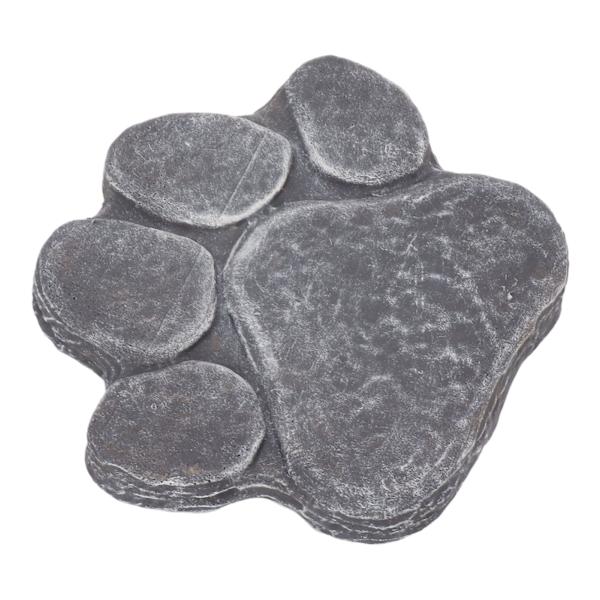 Minnessten för hundtassar DIY-bokstäver Gravsten för husdjur Monument för utomhusgräsmatta Patio Rock Grey