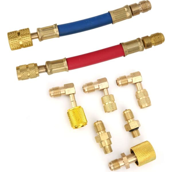 8-delt multifunktionel konnektor til aircondition og køling - CT-138 adapter