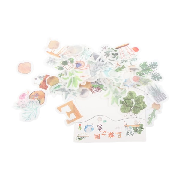 40 STK/sett DIY Dagbok-klistremerke Håndbok Dekorasjonsetikett Scrapbooking-klistremerketilbehør (B09111)