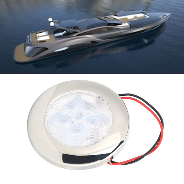 LED Loftlampe Kuplelys IP66 til Interiør Båd Yacht Autocamper