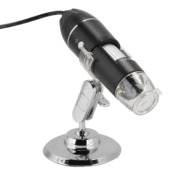1600X digitalt elektronmikroskop USB videokamera 2MP 1600x1200 med 8 LED