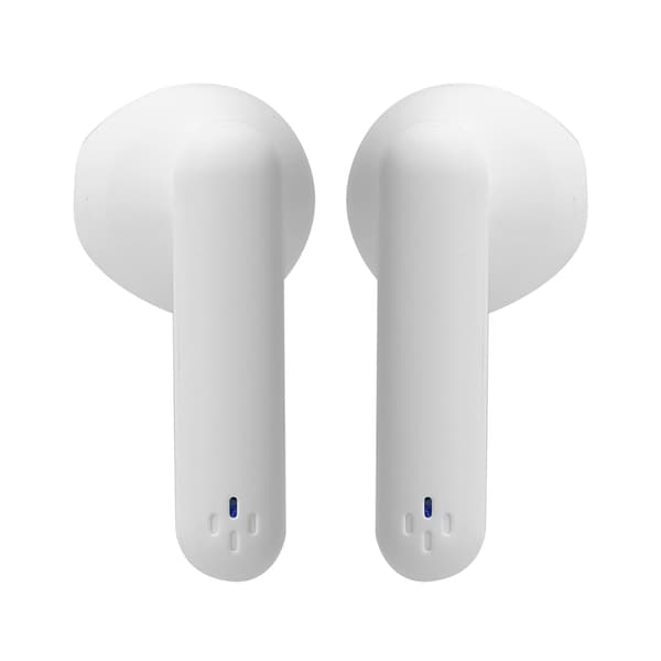 TWS Bluetooth-øretelefon Trådløs Strøm Digitalt Display Headset Halv In-Ear Høretelefoner Hvid