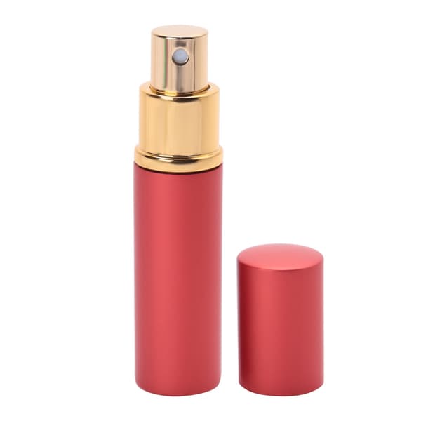 10 ml påfyllbar parfymeflaske bærbar tom pumpe lotion parfyme forstøver rød