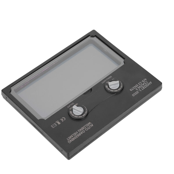 Power automatisk avbländning svetshjälm lins Justerbar cover skydd lins