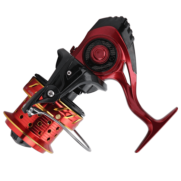 Metallfiske Spinning Reel 4.1:1 Gear Ratio Høyhastighets Utstyr Spole Fiske ReelCS10000