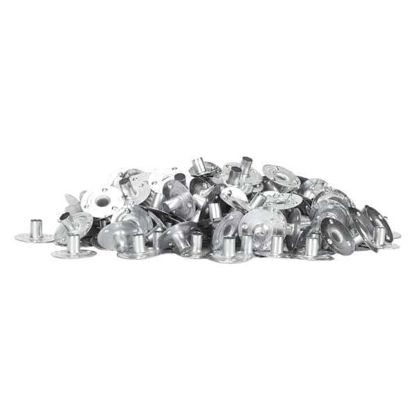 200 stk. vekefliker DIY metallbase vekeholderfliker for laging av stearinlys