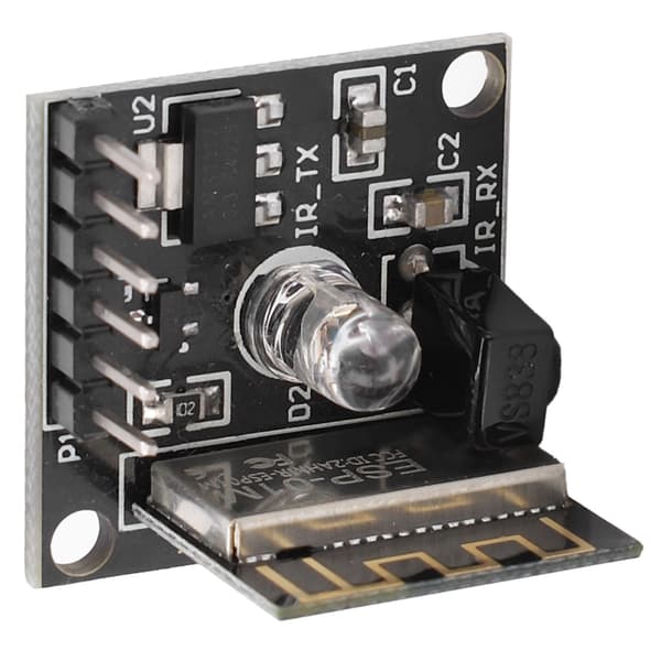 Infrarød Transceiver WIFI Fjernkontroll Utviklingslæringsbrett for ESP8285 Modul DC 5V