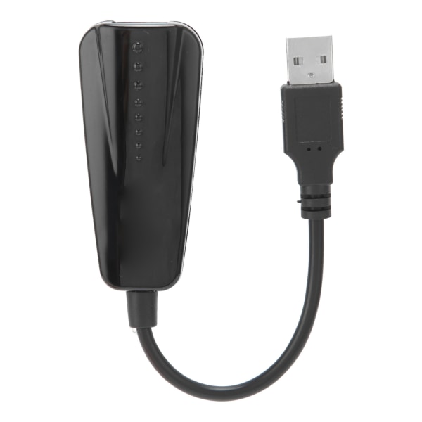 USB til Ethernet-adapter USB 2.0 til 10/100 Mbps Pluggbar LAN-nettadapter kompatibel for Windows for Linux for OS X